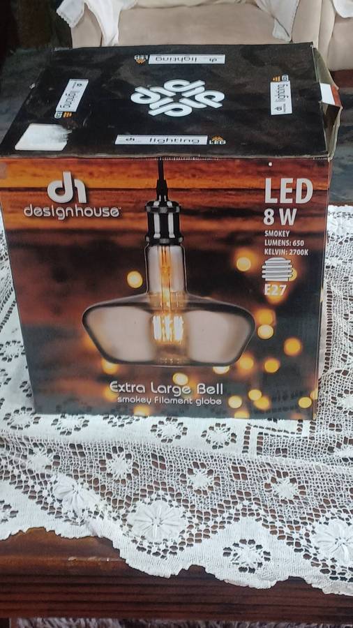 BIG LED LIGHTING DESIGN HOUSE BELL SHAPED