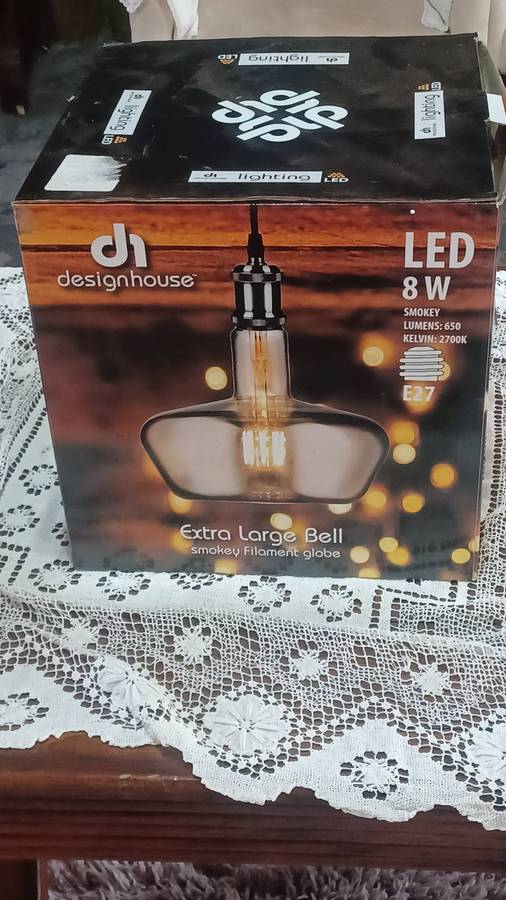 BIG LED LIGHTING DESIGN HOUSE BELL SHAPED