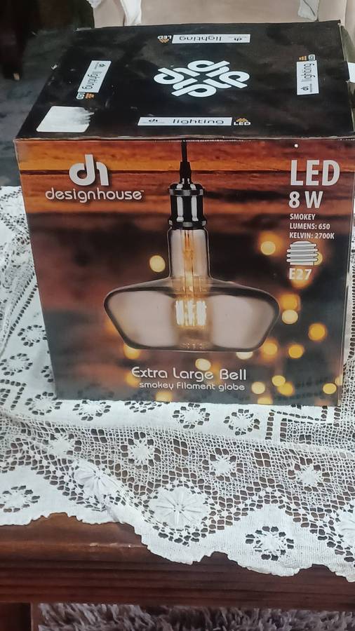 BIG LED LIGHTING DESIGN HOUSE BELL SHAPED