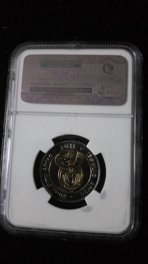 90TH ANNIVERSARY S.AFRICA R5 2011