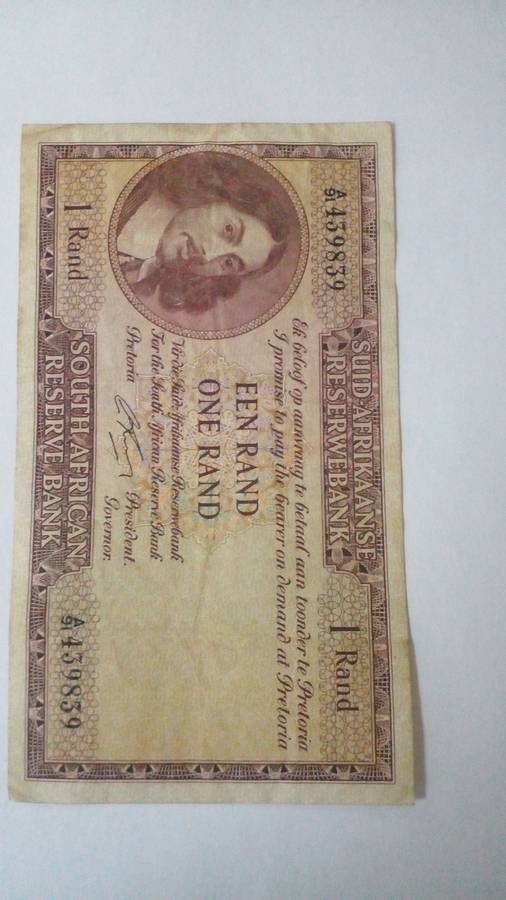 Old South Africa notes 20,10,2,1