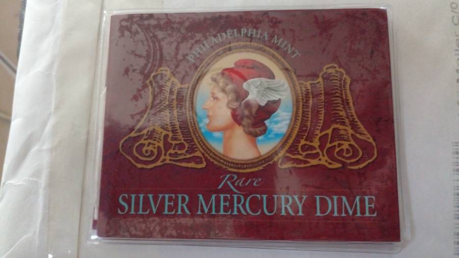 Rare Silver Mercury Dime 1945