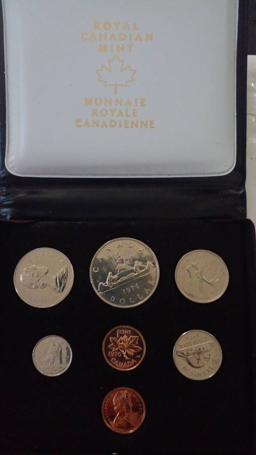 Royal Canadian Mint proof set 1976