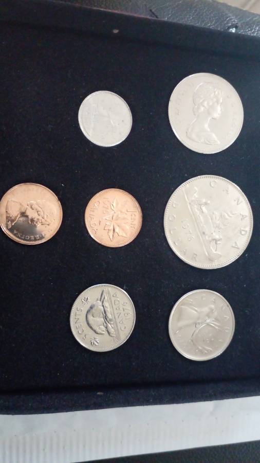 Royal Canadian Mint proof set 1976