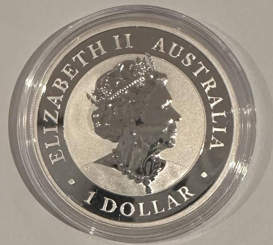 2021 Australian 1oz Silver UNC Koala Capsulated coin $1