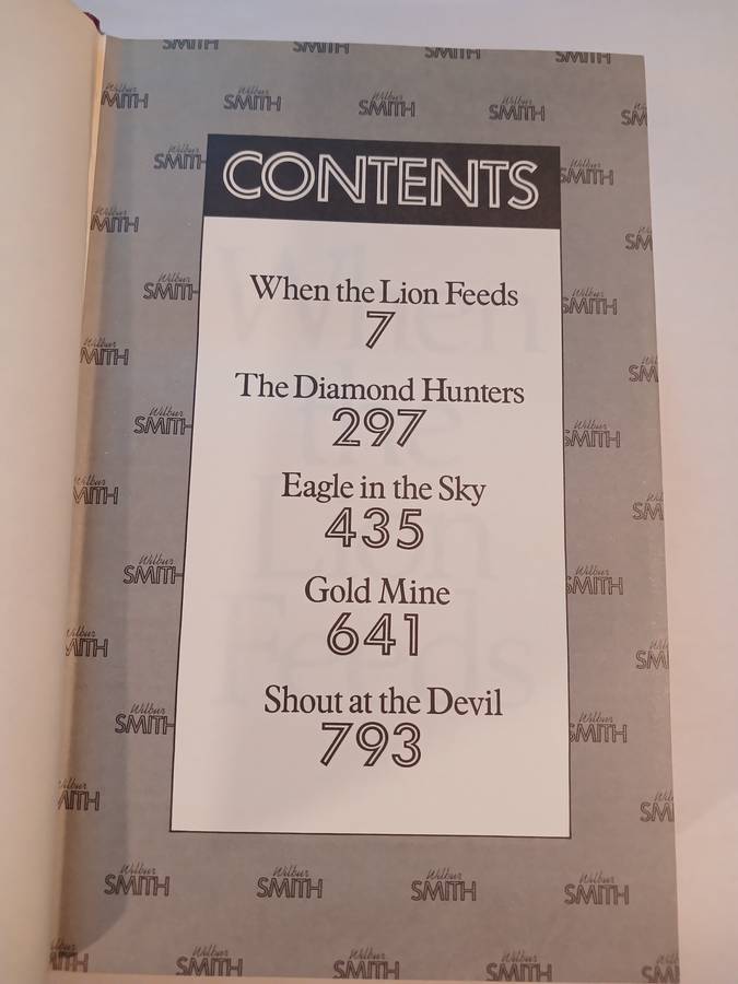 Wilbur Smith, 5 Books in One, Complete & Unabridged