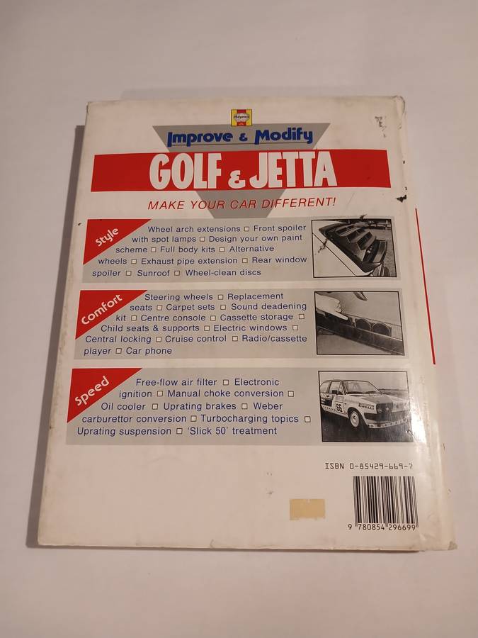 Improve & Modify VW Golf & Jetta including GTi, Haynes