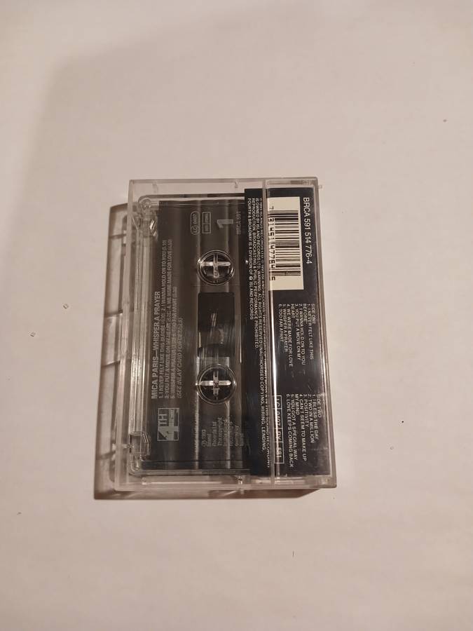 Mica Paris, Whisper a Prayer Cassette, UK
