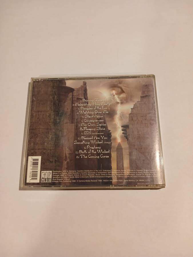 Iced Earth, Something Wicked This Way Comes CD, US