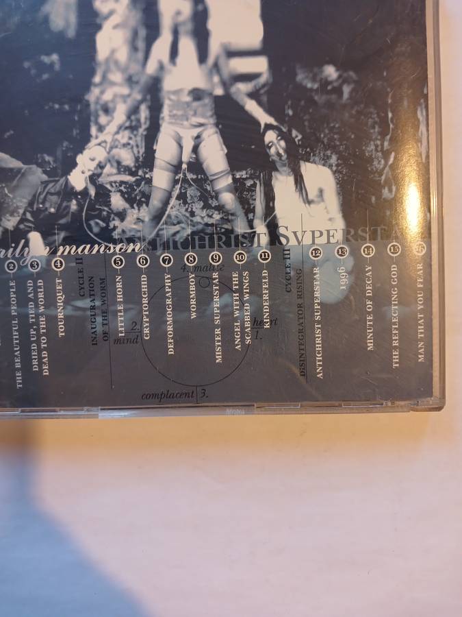 Marilyn Manson, Antichrist Superstar CD, US