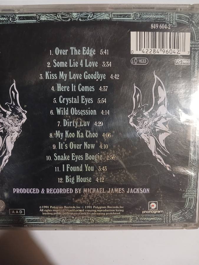 L.A. Guns, Hollywood Vampires CD, Europe