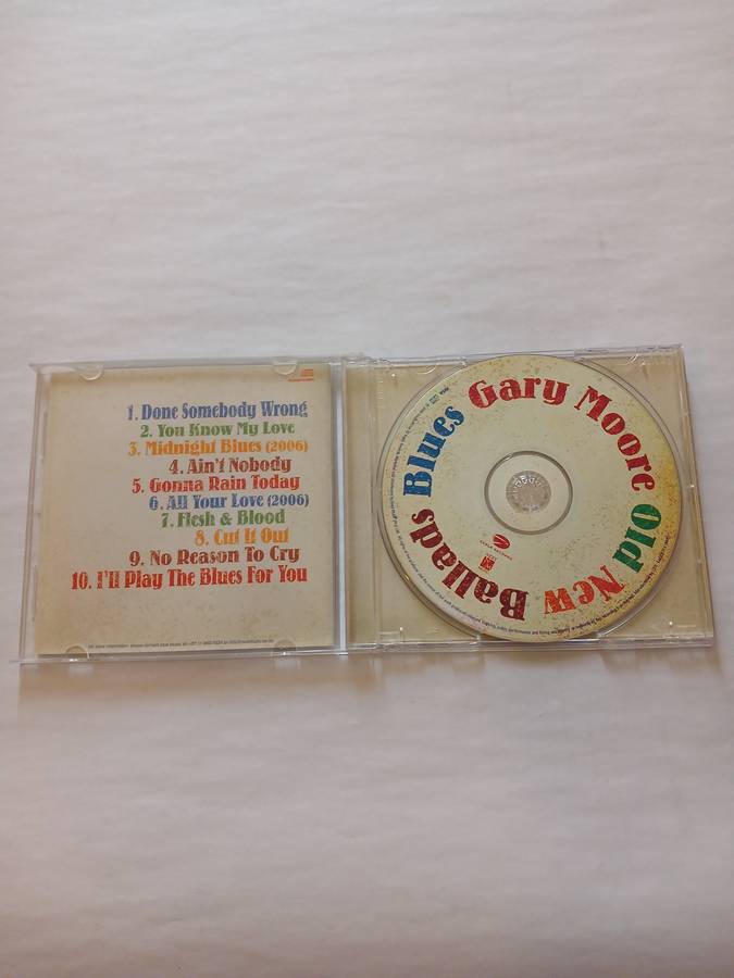 Gary Moore, Old New Ballads Blues CD