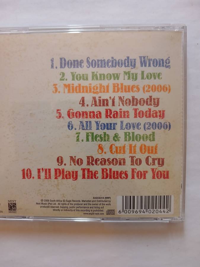 Gary Moore, Old New Ballads Blues CD