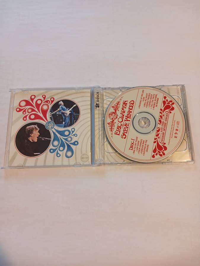 Eric Clapton and Steve Winwood, Live from Madison Square Garden, 2 x CD
