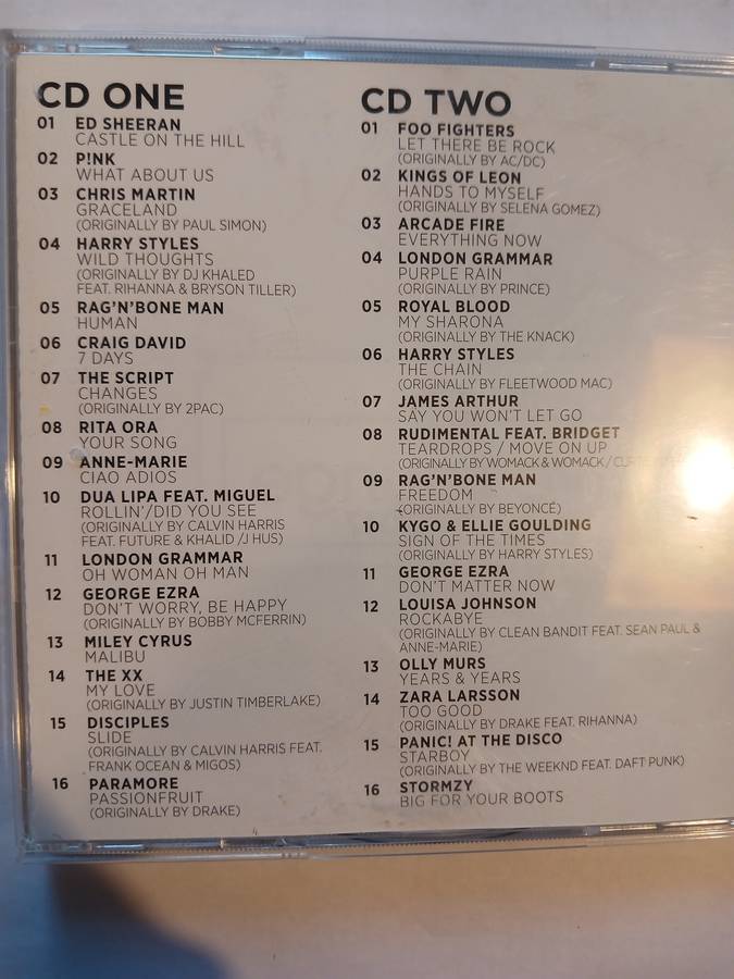 Live Lounge 2017, Radio 1, 2 x CD, Europe