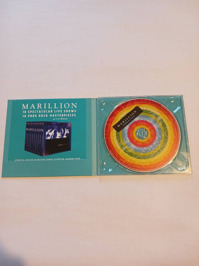 Marillion, Living in Fear CD single, Limited Edition, Europe