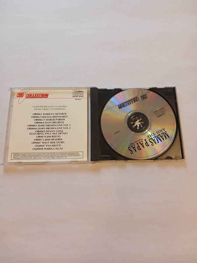 Mamas and the Papas, The Collection, Live in 1982 CD, Europe