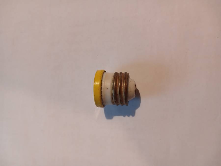 Vintage Glass Plug Fuses x 3, 15A, 20A, 25A