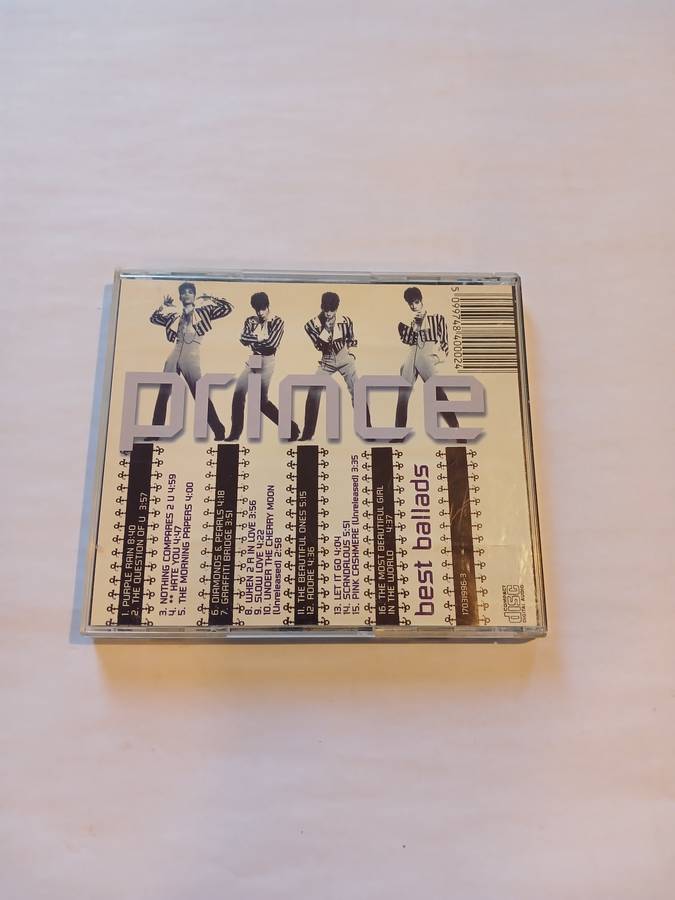 Prince, Best Ballads CD, Europe, Unofficial Release