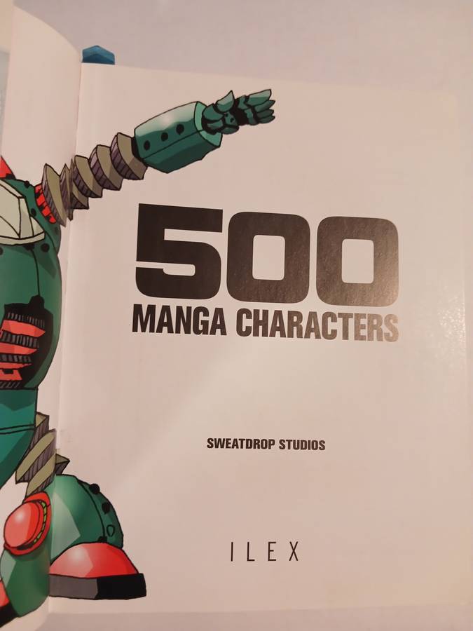 500 Manga Characters, Sweatdrop Studios