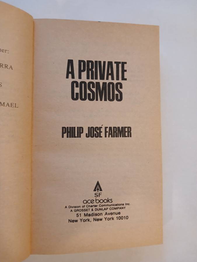 A Private Cosmos by Philip Jose Farmer