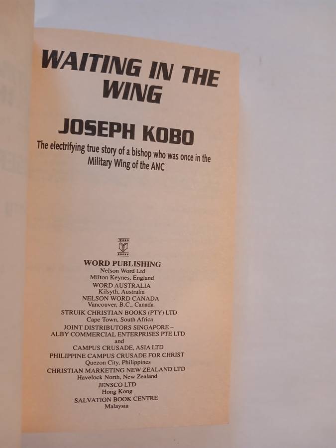 Waiting in the Wing by Joseph Kobo
