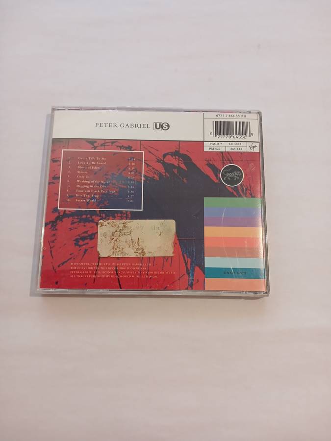 Peter Gabriel, US CD, Holland