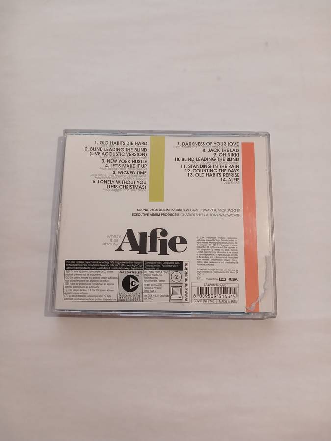 Alfie, Motion Picture Soundtrack CD