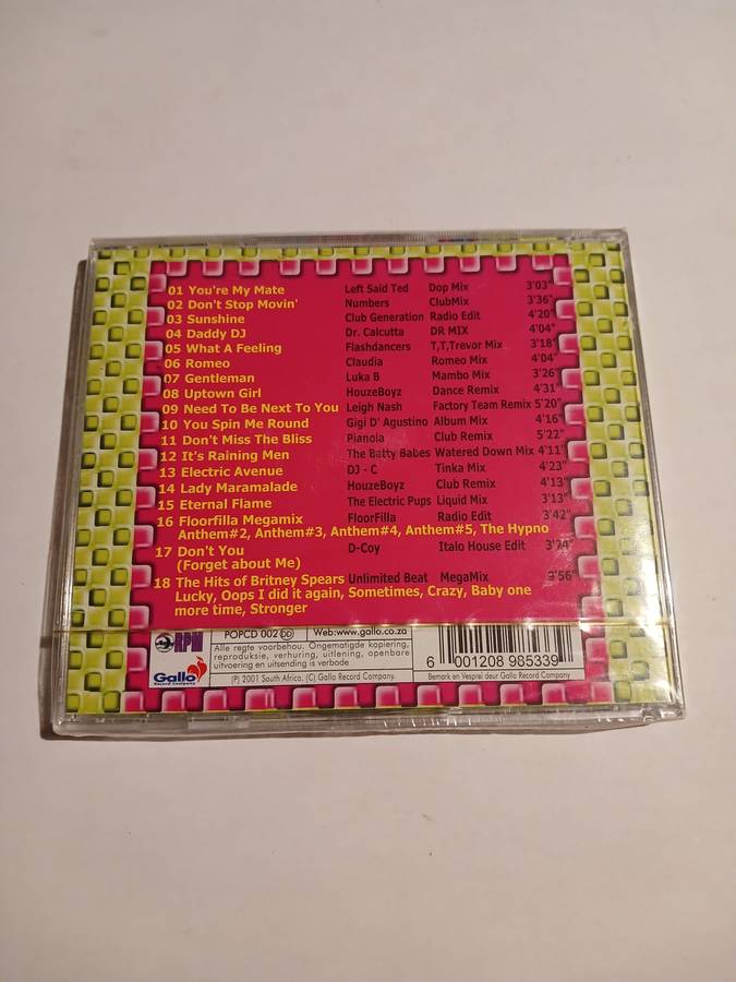 Pop Parade 2, 18 Euro Treffers CD, New