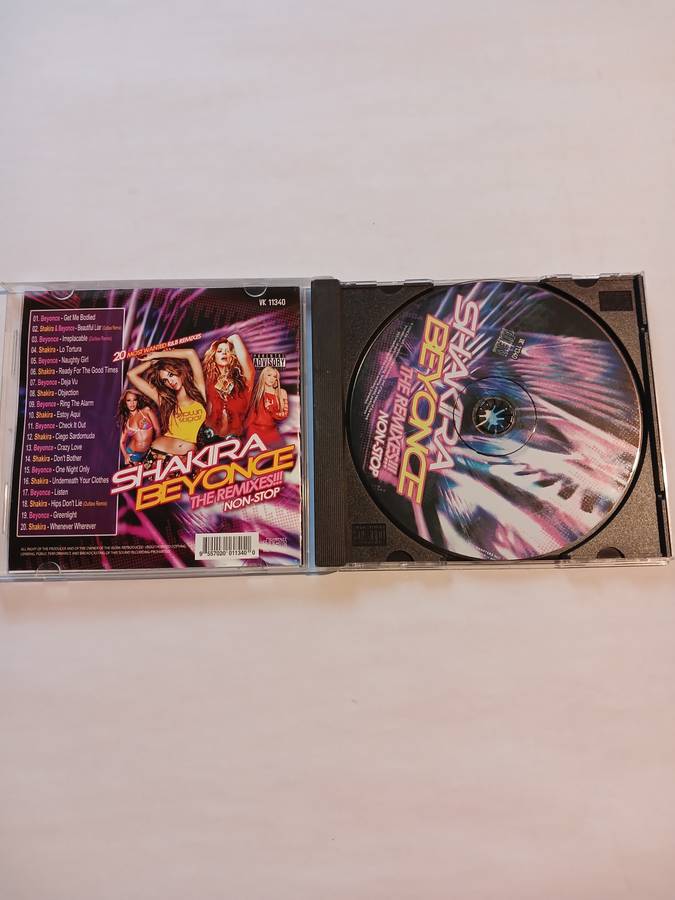 Shakira vs Beyonce The Remixes!!! Non-Stop CD