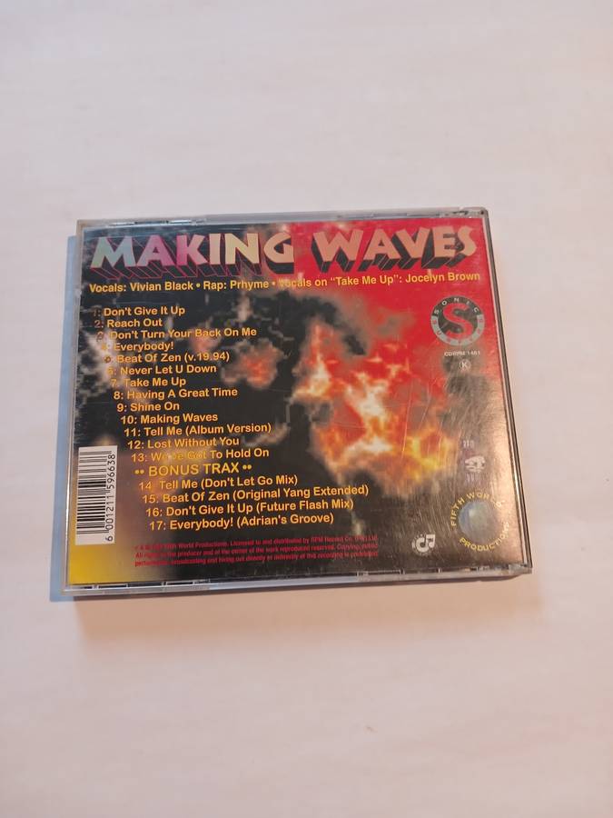 Sonic Surfers, Making Waves CD