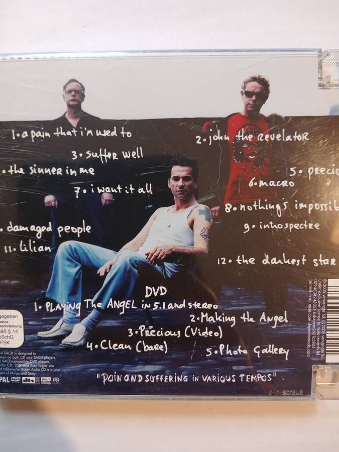 Depeche Mode, Playing the Angel SACD/DVD, EU