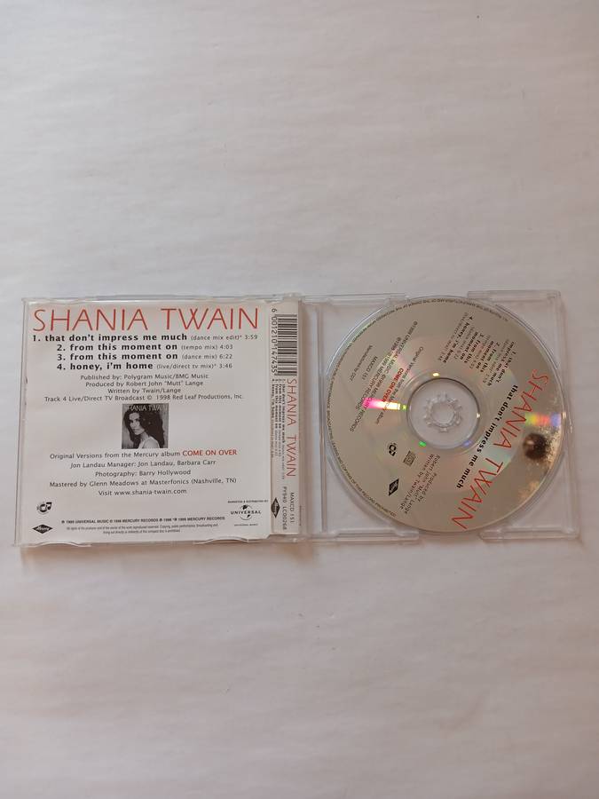Shania Twain, That Don't Impress Me Much CD single