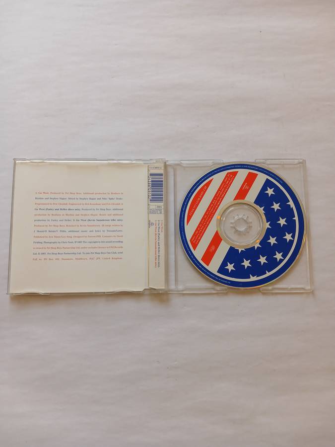 Pet Shop Boys, Go West CD single, EU