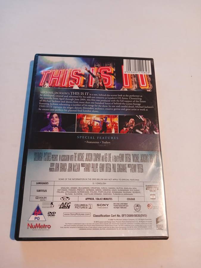 Michael Jackson, This Is It, Discover the Man You Never Knew DVD