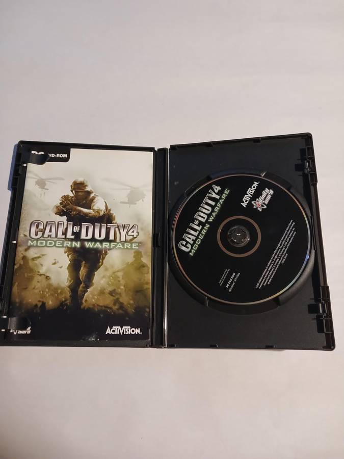 Call of Duty 4, Modern Warfare PC DVD