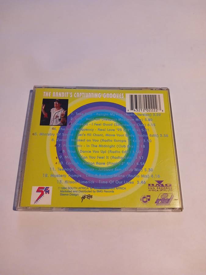 The Bandit's Captivating Grooves CD