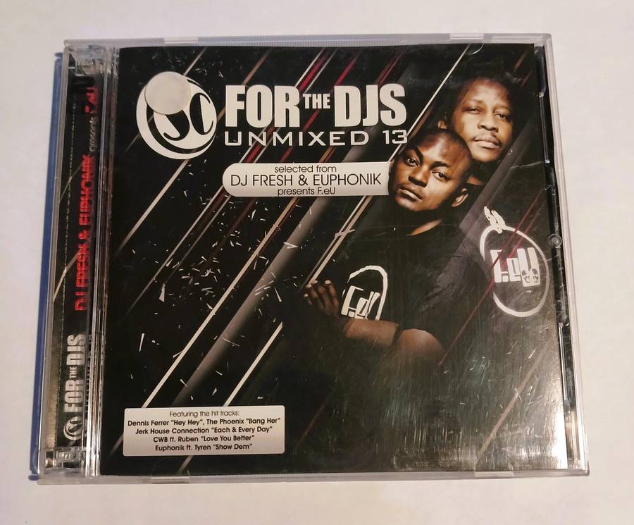 For The DJS selected from DJ Fresh & Euphonik presents F.eU, Vol. 13, 2 x CD