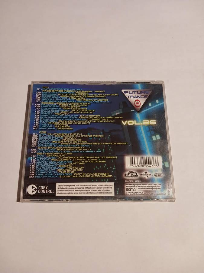 Future Trance Vol. 26, 2 x CD, Germany