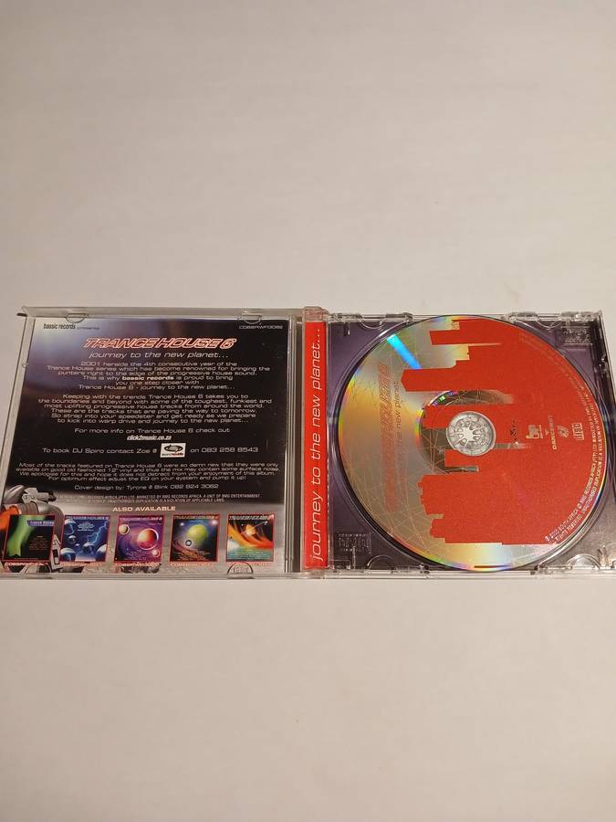 Trance House 6, Journey to the new Planet... CD, Mixed by DJ Spiro