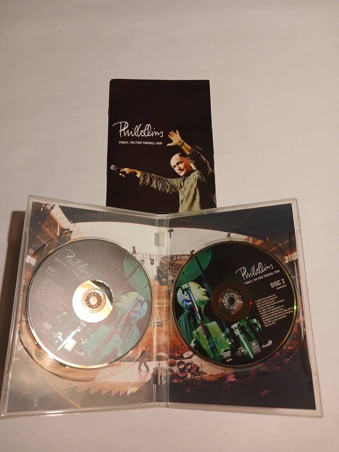 Phil Collins, Finally...The First Farewell Tour, 2 x DVD