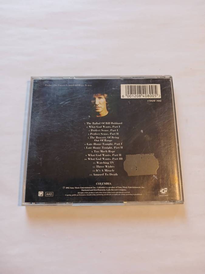 Roger Waters, Amused to Death CD