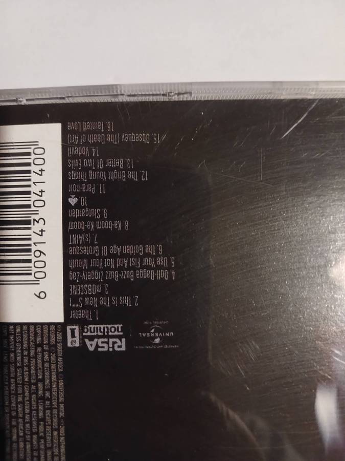 Marilyn Manson, The Golden Age of Grotesque CD