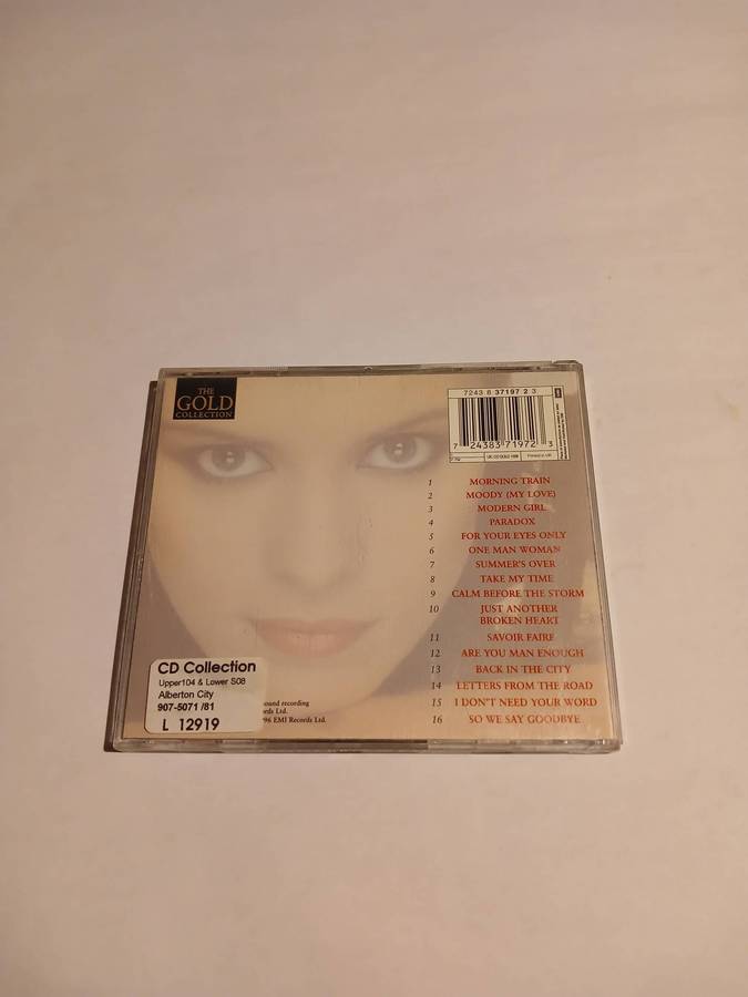 Sheena Easton, The Gold Collection CD, UK