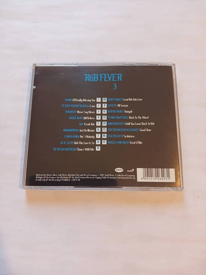 R&B Fever 3, CD