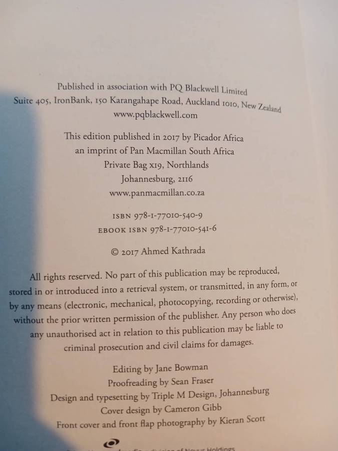 Conversations with a Gentle Soul, Ahmed Kathrada with Sahm Venter