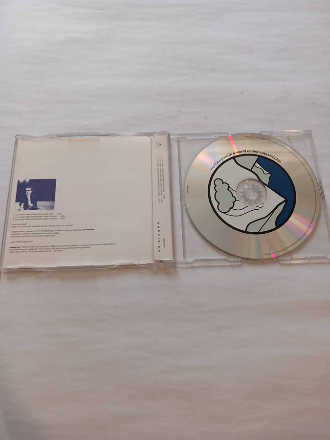 Matthew Good, In a World Called Catastrophe CD single, UK