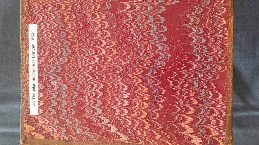 44) Pilgrimes progess/Holy war/Mr badman 1850