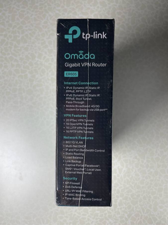 TP LINK  Omada Gigabit VPN Router