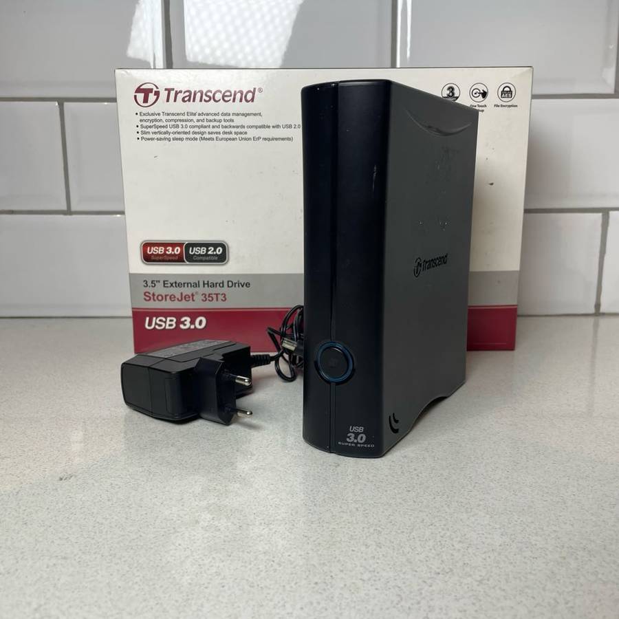 Transcend Storejet Hard Drive Enclosure